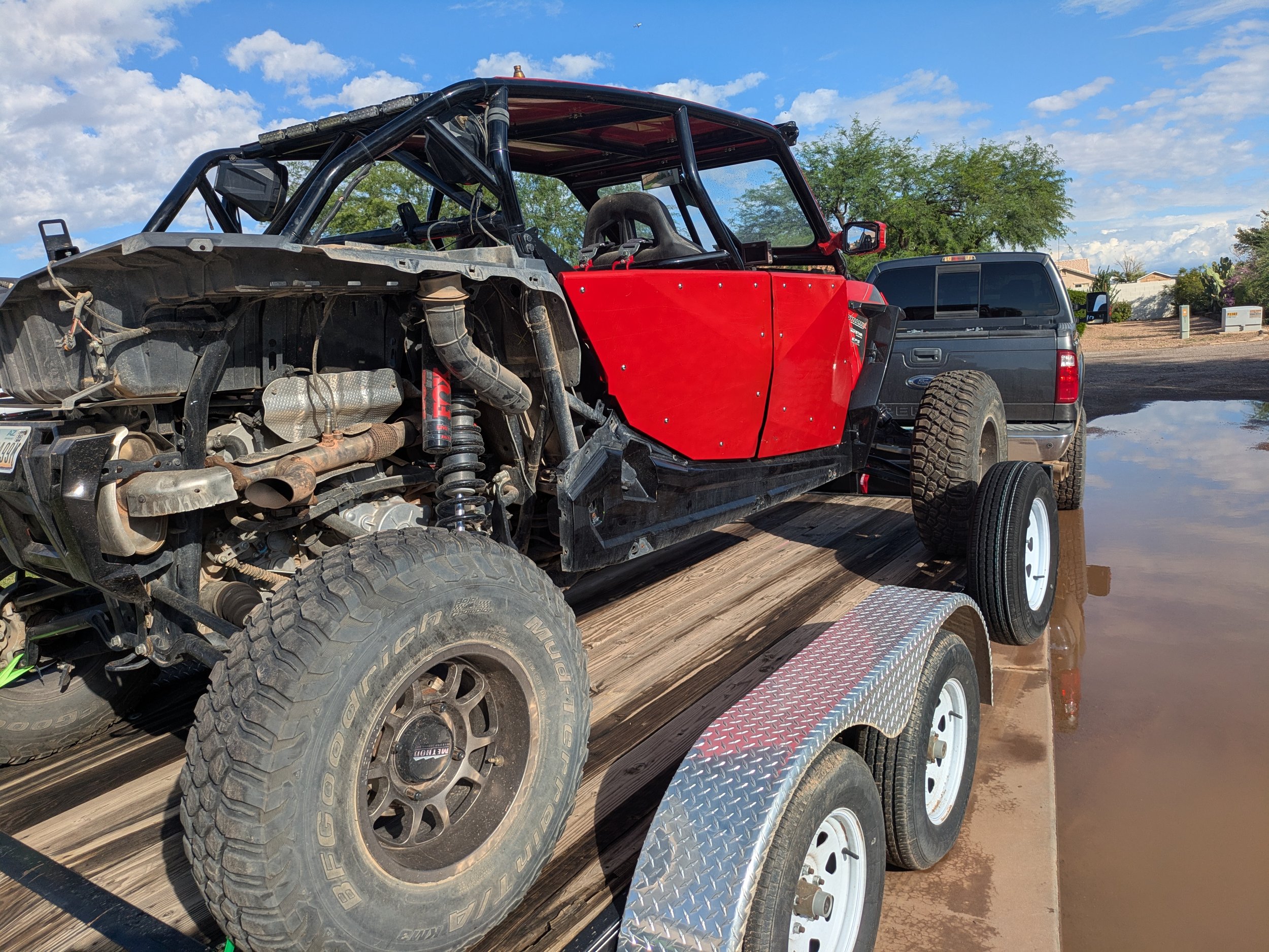 San Tan SxS Repair: UTV in the shop